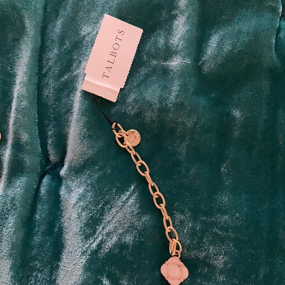 Talbots multicolored square disc necklace. - Picture 2 of 3